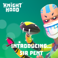 Promo image announcing Sir Pent's name