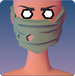 Battered Green Bandit Mask